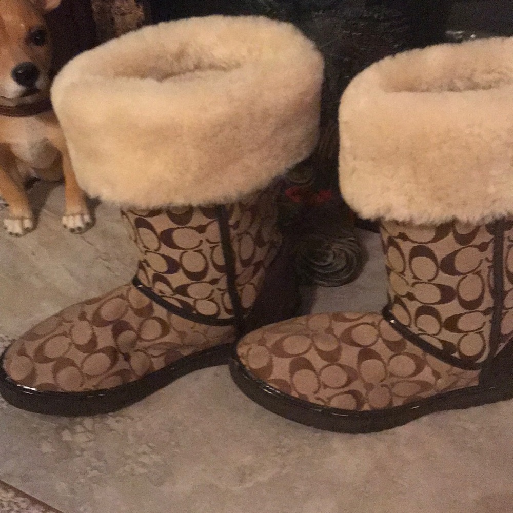 Coach Winter boots. Authentic
